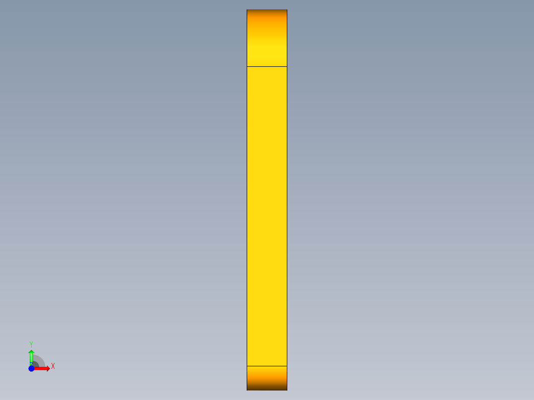 UG方箱滚动传输前视图