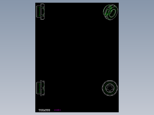 油鏡HGFT-2D多系列多零件图纸模型