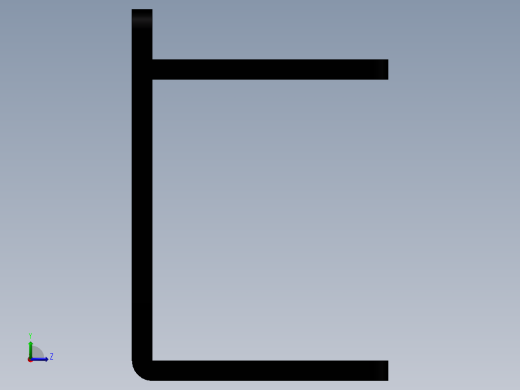 996R舵机支架左视缩略图