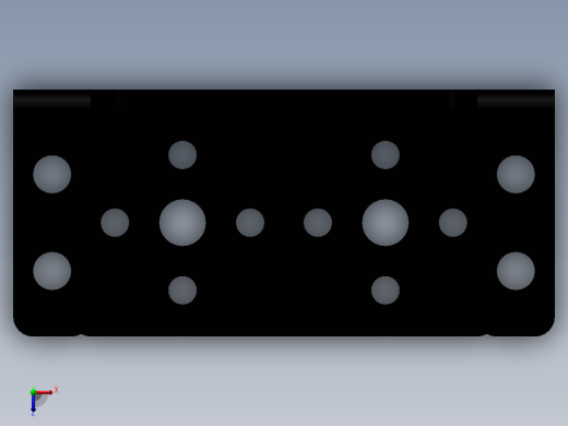 996R舵机支架俯视缩略图