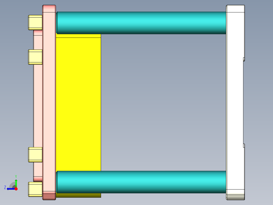 T305-CNC3笔记本CNC工装夹具三维模型-0506右视图