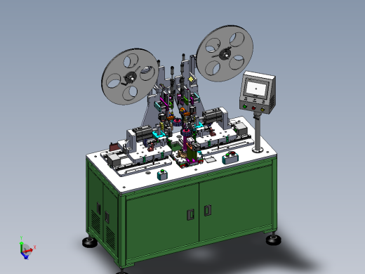 电机转子插片机sw18可编辑