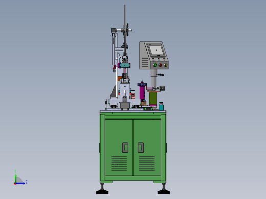 电机转子插片机sw18可编辑左视缩略图