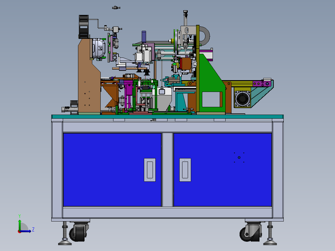 撕膜贴和高温胶纸机sw12可编辑左视图