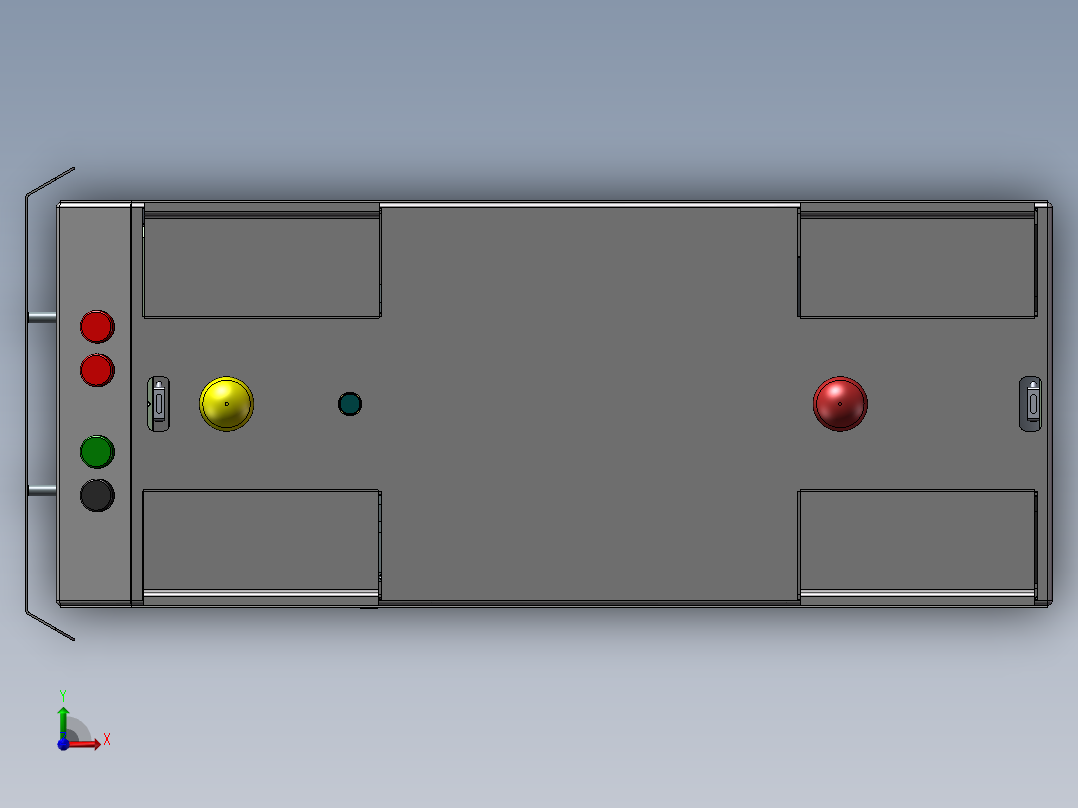 Antius ITMS AGV智能小车前视图