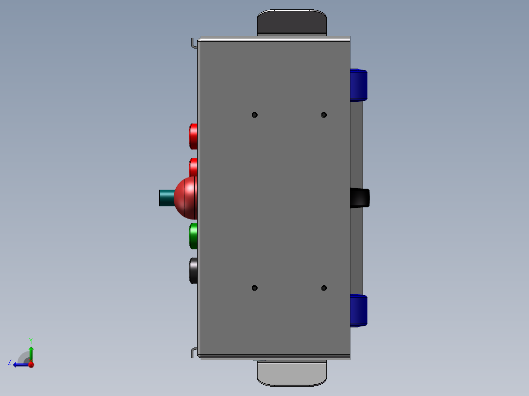 Antius ITMS AGV智能小车右视图