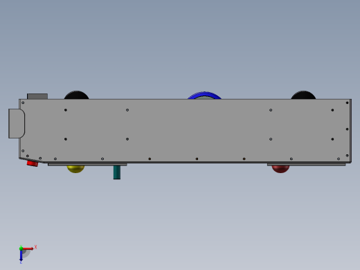 Antius ITMS AGV智能小车俯视缩略图
