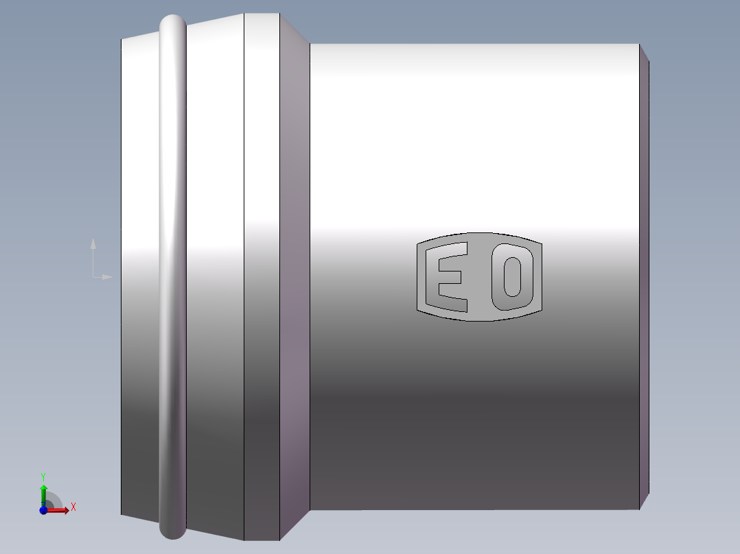 90度焊接接头、SKA42X3前视图