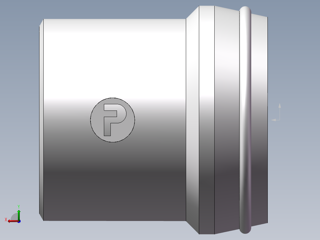 90度焊接接头、SKA42X3后视图