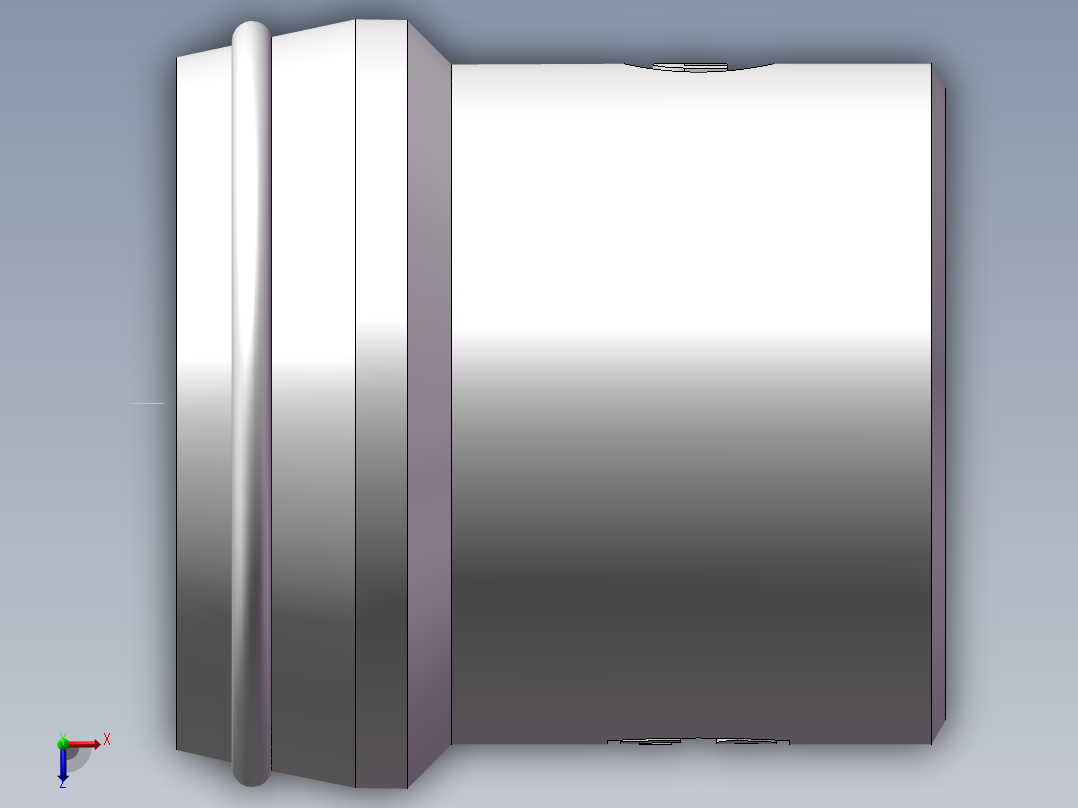 90度焊接接头、SKA42X3俯视图