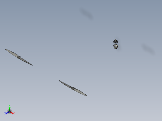 B2004186-肩部（海鸥）翼垂直起降飞机