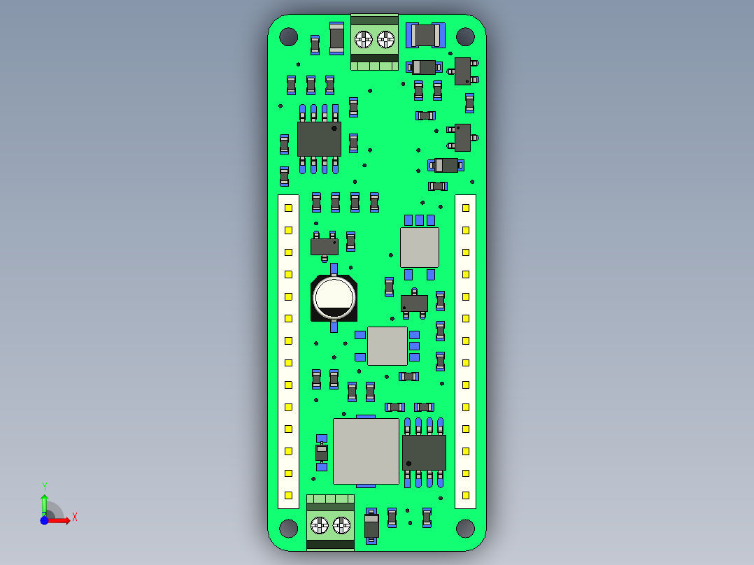 A0003546-MBUS (meterbus) 主扩展板，适用于Arduino MKR板前视图