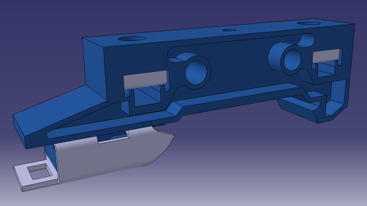 房间 WM35 TS35 DIN 轨道安装支架缩略图