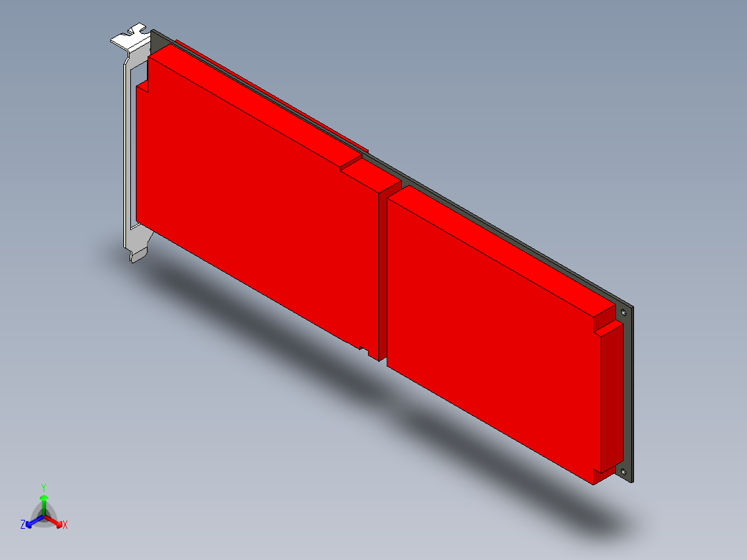ci e附加卡100 gpu 11正等轴测图