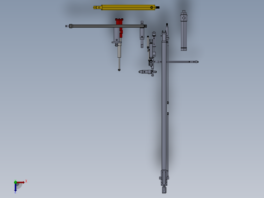 液压缸--1650203--50俯视图