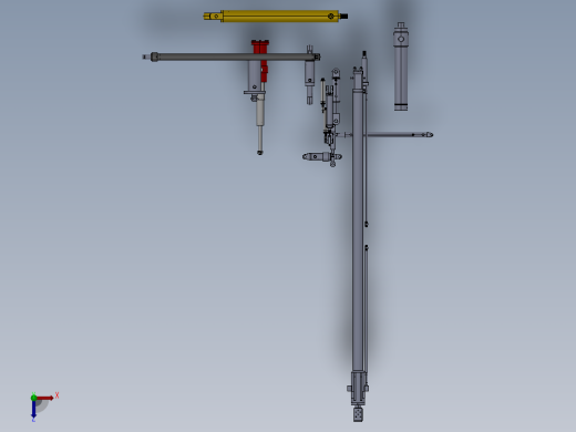 液压缸--1650203--50俯视缩略图