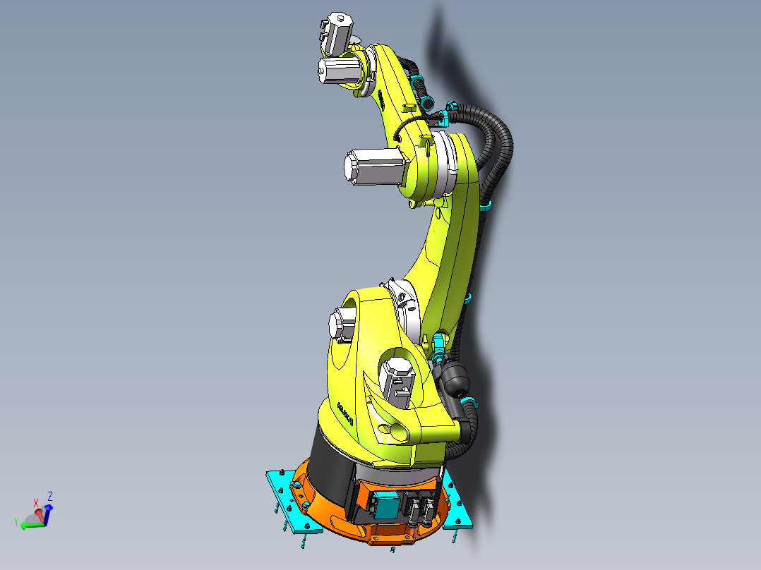 kr 470-2pa机器人主视图