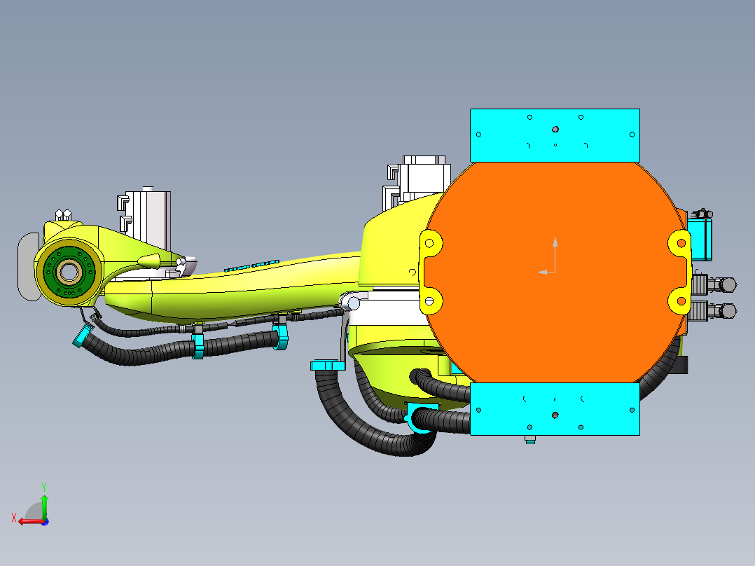 kr 470-2pa机器人后视图