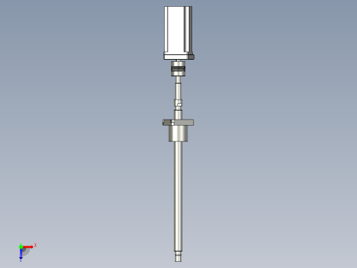 大铝件贴片装置前后丝杆组俯视缩略图