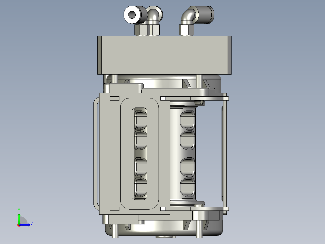 IDK80040CA700A-下料吸头装置左视图