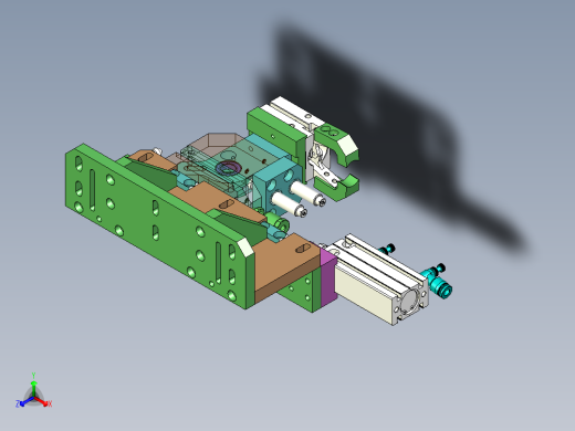 90度抓取放料移栽机构