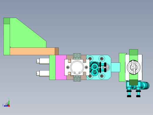 90度抓取放料移栽机构右视缩略图