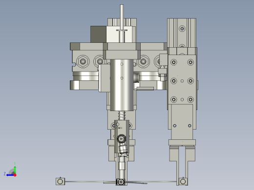 A01-40-00-下料夹具组件右视缩略图
