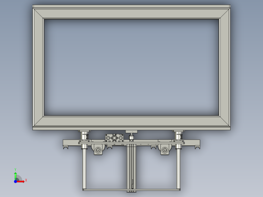 利库接驳支承架前视缩略图