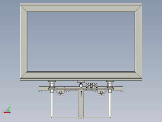 利库接驳支承架后视缩略图