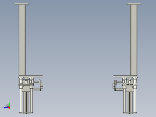 利库接驳支承架右视缩略图