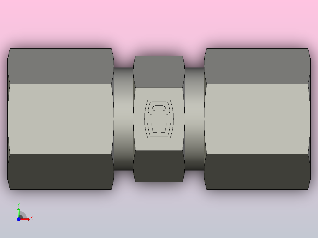 EO标准液压接头 Union G08ZS71(1)前视图