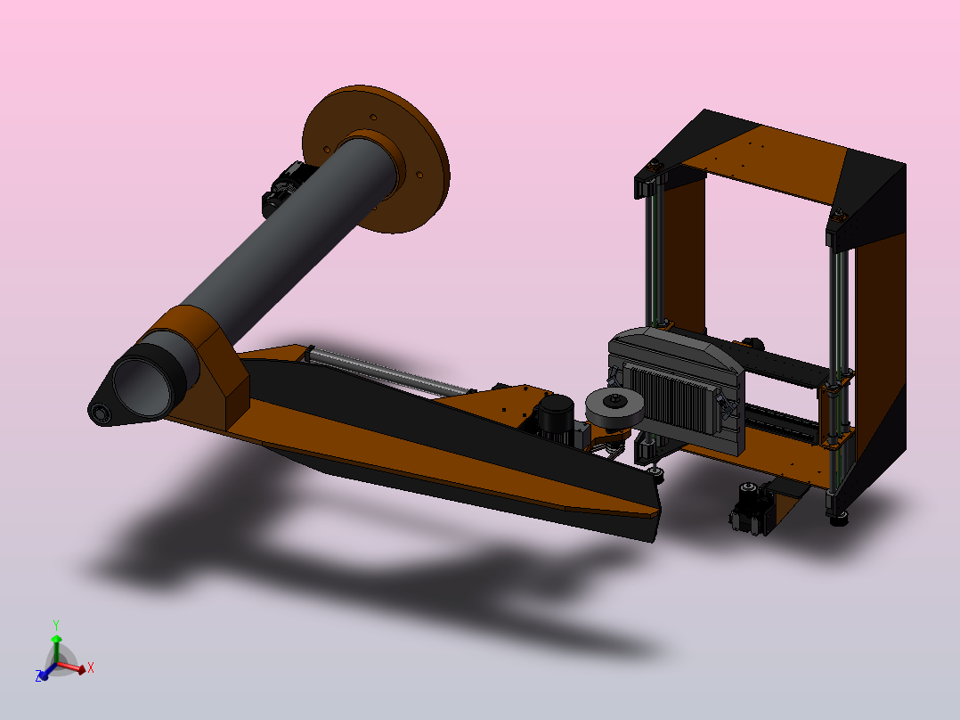 8-5轴CNC磨床主视图