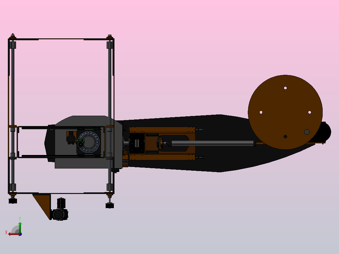 8-5轴CNC磨床后视图