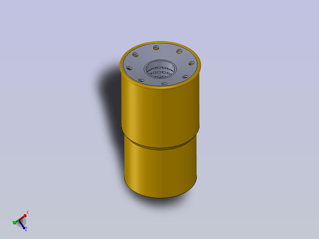 液压油滤清器 9U-6984正等轴测图