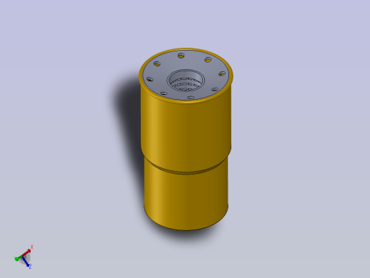 液压油滤清器 9U-6984正等轴测缩略图