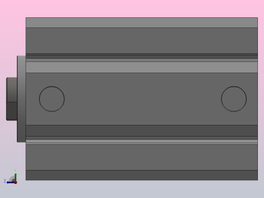 SDA超薄气缸系列SDA 63×80右视缩略图