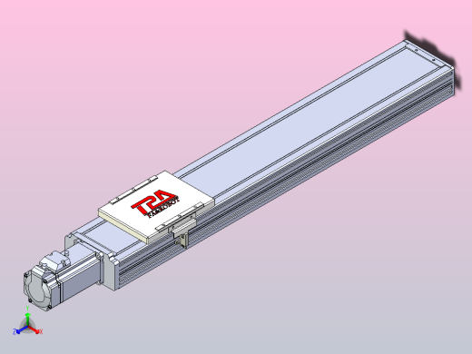 滚珠丝杠直线轴带导轨全封闭TPA-HCR-110D-1610C-L500-M-C-P40-N3