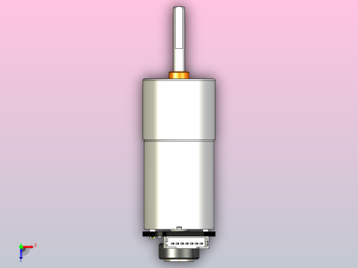25毫米编码器直流电机俯视缩略图