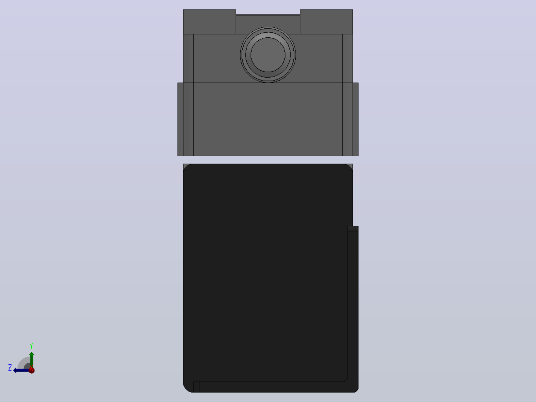 JCXE-B型光栅尺[JCXE1500-B1] (2)右视图