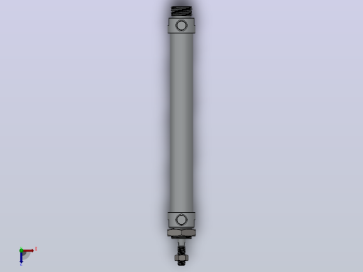 MAL-CM系列迷你气缸[MAL-20X150-S-CM]俯视缩略图
