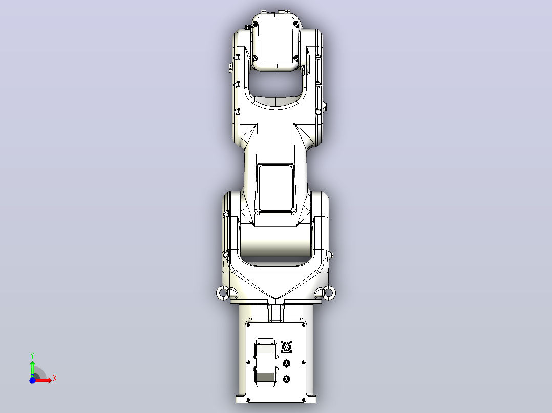 HSR-JR607-910六轴工业机器人前视图