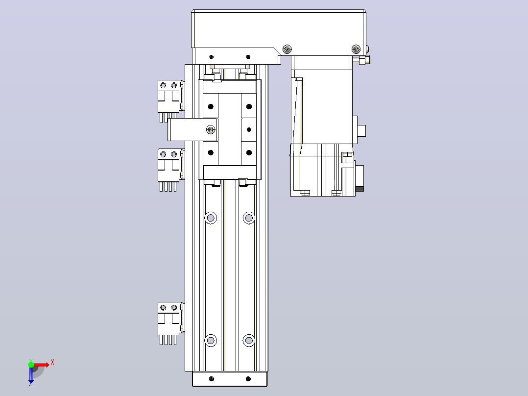 钢基模组TPA-KSR-5002C-200A1-MR-H1S2俯视图