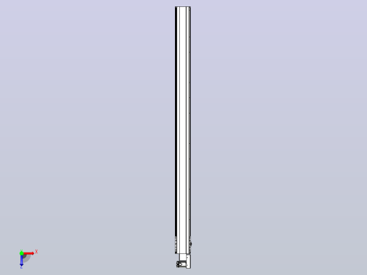 皮带直线轴半封闭可选导轨TPA-HNB-202D-140-L2900-MR-Y-P75-N3俯视缩略图
