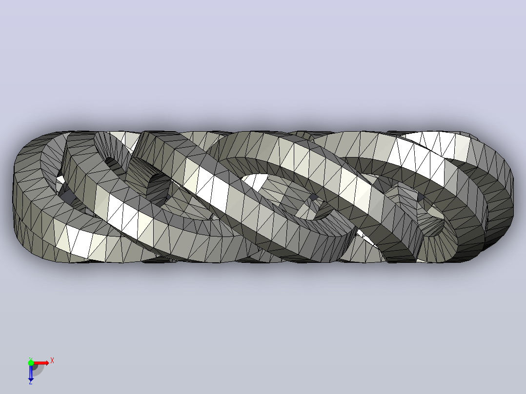 Torus_knot_yi3d_com俯视图