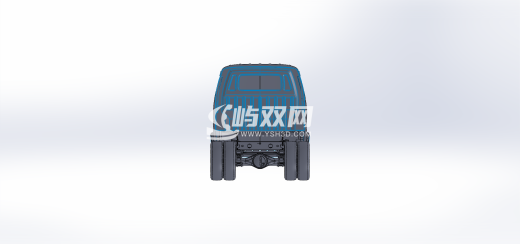 底盘（轴距2850mm）驾驶室、车架、轮胎、燃油箱等机构缩略图