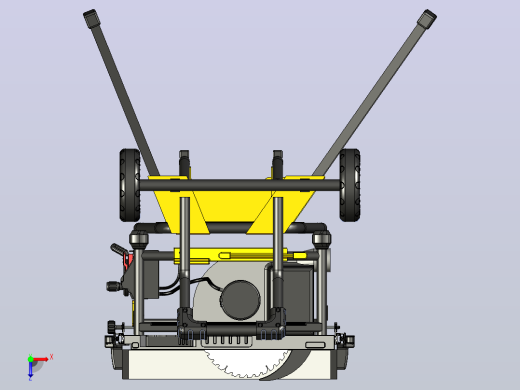 台架DWE74911上的台锯DeWalt DWE7492俯视缩略图