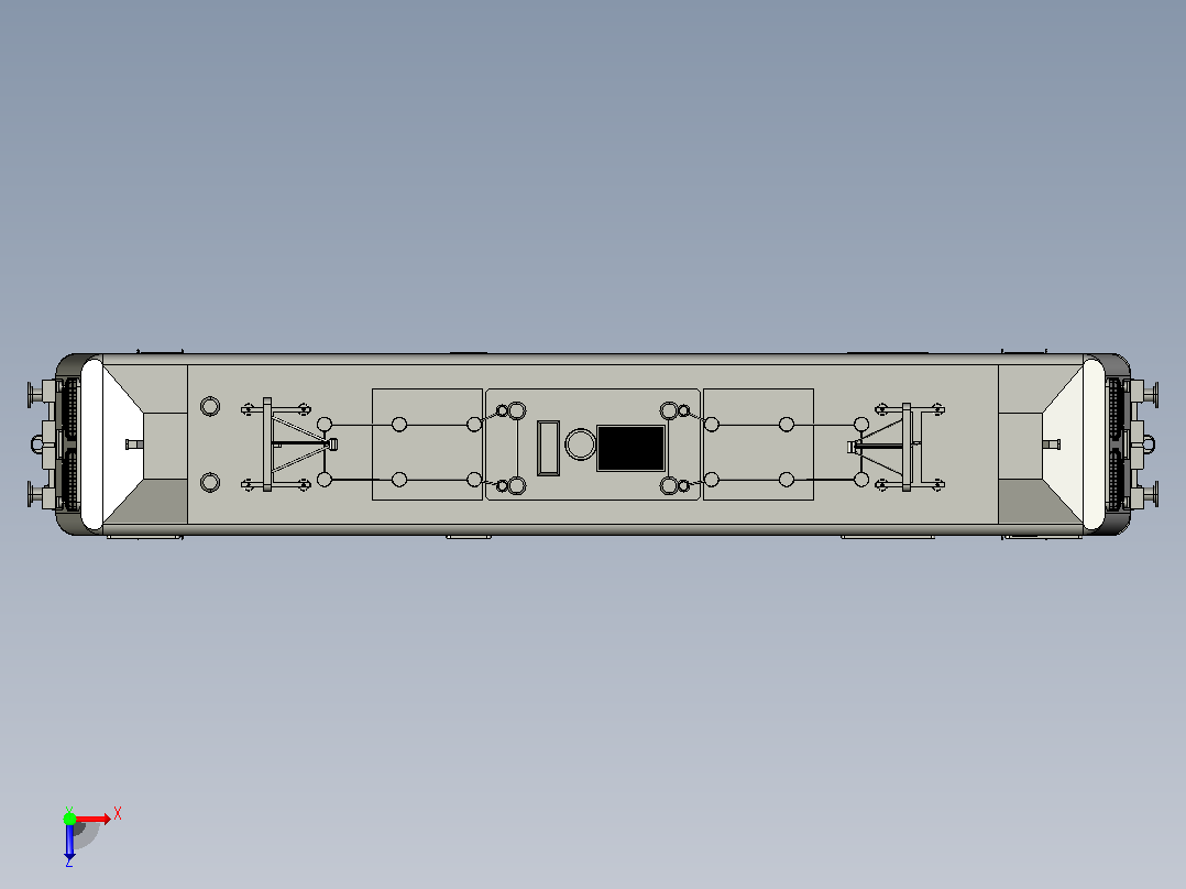 WAG-9 3D模型俯视图