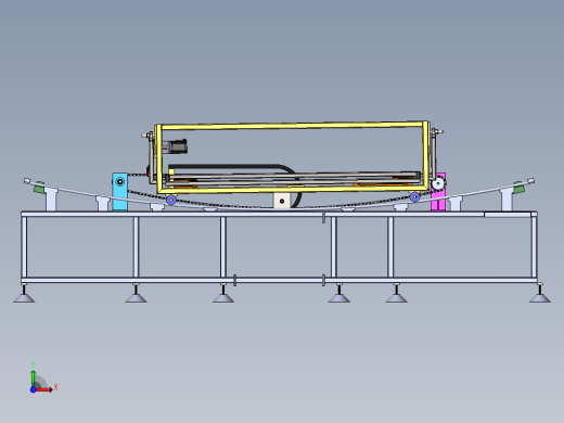 古筝烘烤机sw16可编辑前视缩略图