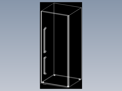室内家具和灯具等的模型三-J-E04