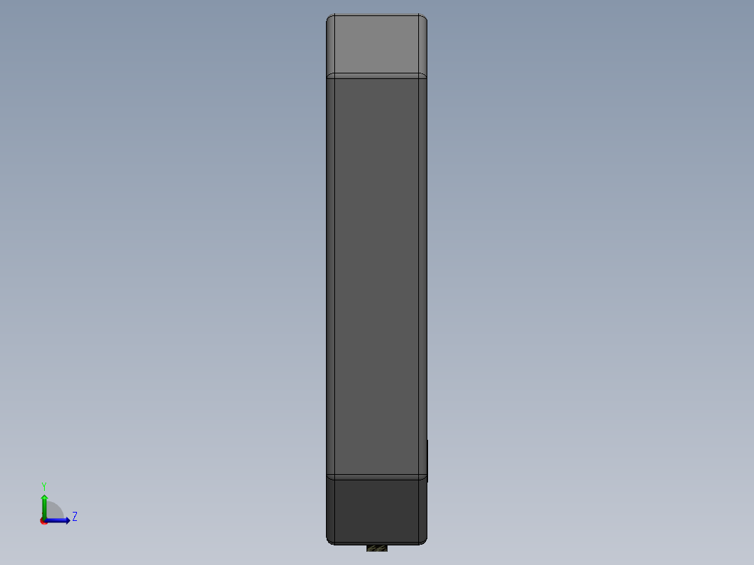 solidworks F1赛车方向盘左视图